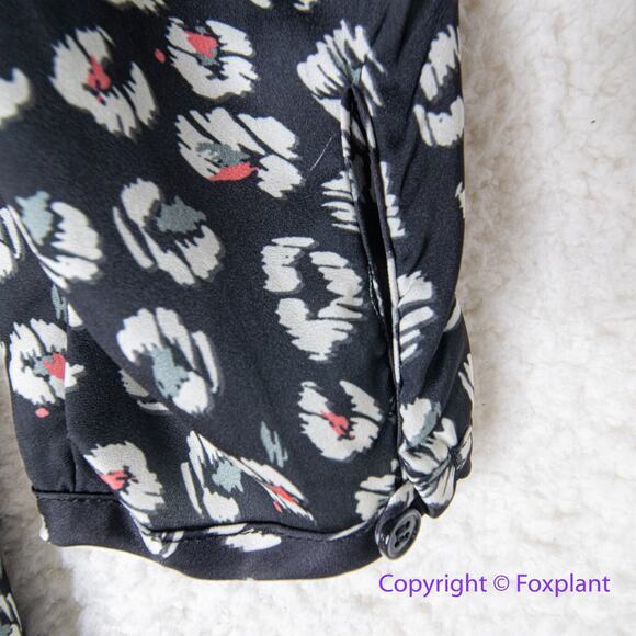 New!  Bailey 44 Olivia‎ Puff-Sleeve Leopard Print Dress, women size 0 - Picture 14 of 15